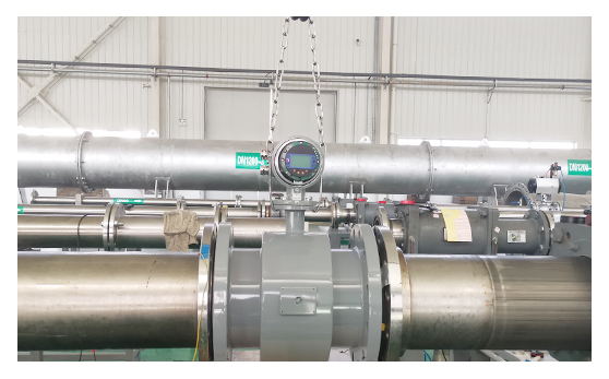 电磁流量计DN300实流标定